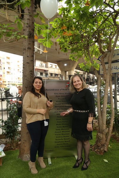 World Day of Remembrance for Road Traffic Victims Beirut, November 20, 2016 Road Traffic Victims Remembrance Garden